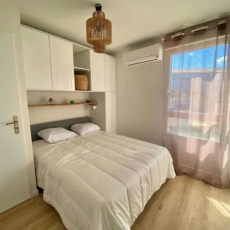 Appartement T3 De Charme Climatisé - Piscine - à 5 Min